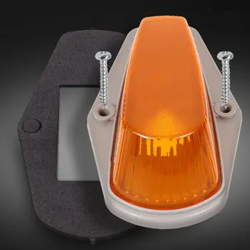 

Truck LED Light 5Pcs Amber 10-5730-SMD Roof Lamp Bulbs With Junction Box