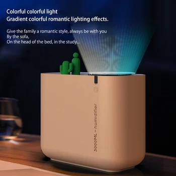 

Air freshener home air humidifier for home diffuser aromatic C USB lamp 2 output Duman for 3L