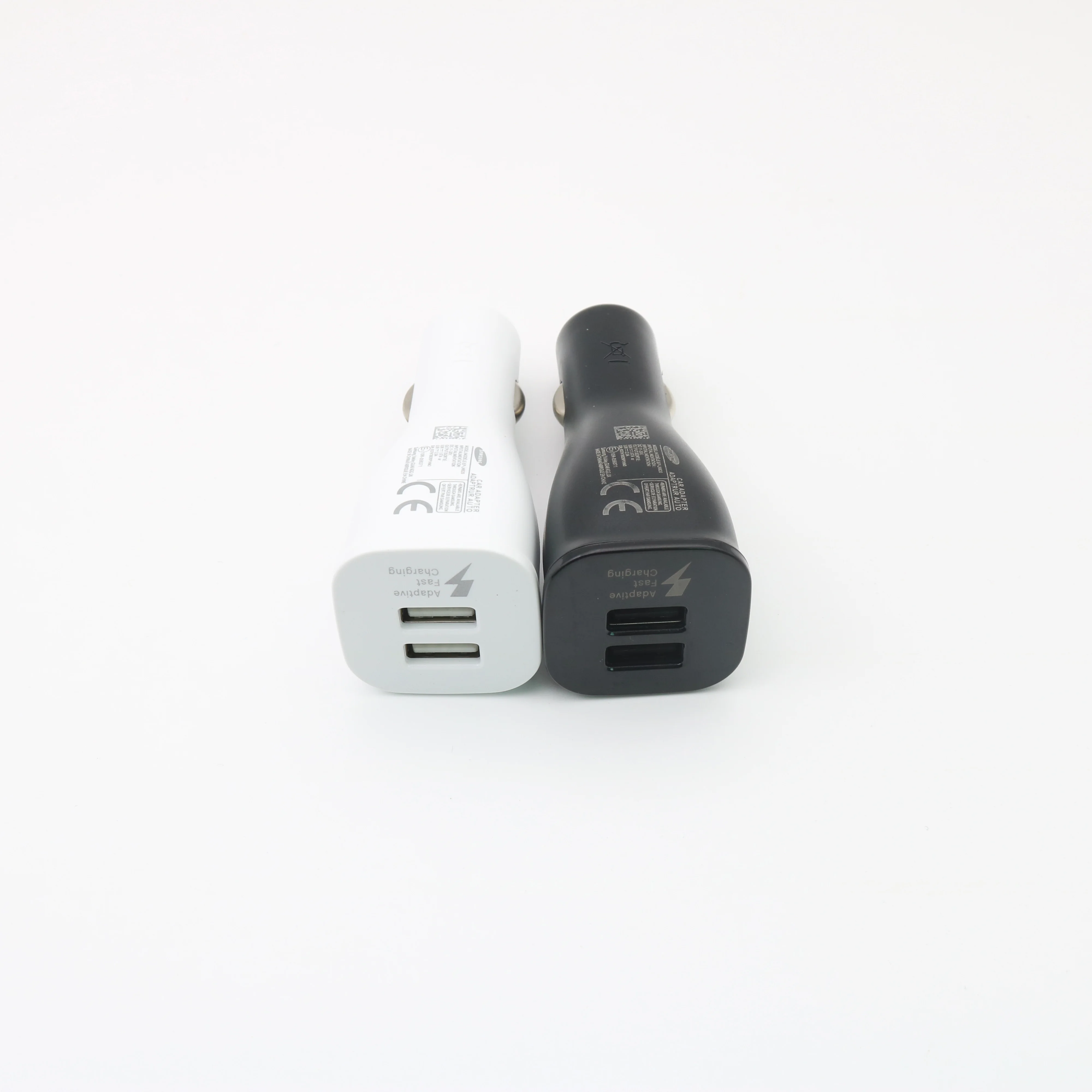 Only Charger Для samsung Автомобильное зарядное устройство двойной USB адаптивный Быстрый адаптер Micro/type C Быстрый кабель для передачи данных для Galaxy s10 s9 s8 Plus s10+ Note 10 Plus - Тип штекера: Only Charger