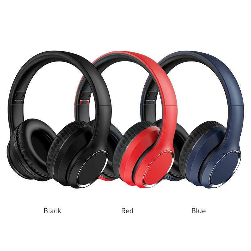 2020 New Arrivals Bluetooth Noise cancelling Headphones HIFI Subwoofer Headset playback time 10h Over ear Earphones N5