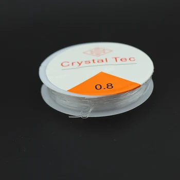

1Roll Strong Stretchy Elastic Ropes Transparent Crystal String Cord Beading Wire Thread DIY Jewelry Bracelet Necklace connector