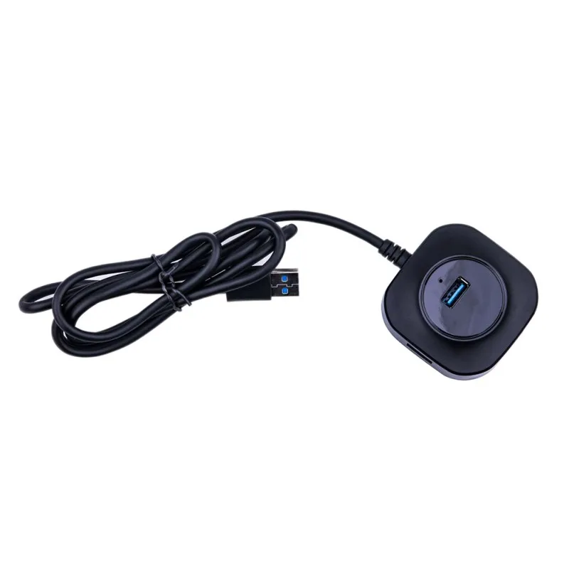 4-port USB Hub Safe Efficient Hub USB 3.0 Hub Environmental Protection ABS Material USB Hub