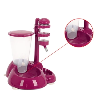 

Dog Drinker Pet Dispenser Hanging Drinker Teddy Cat Feeding Bowl Dog Kettle