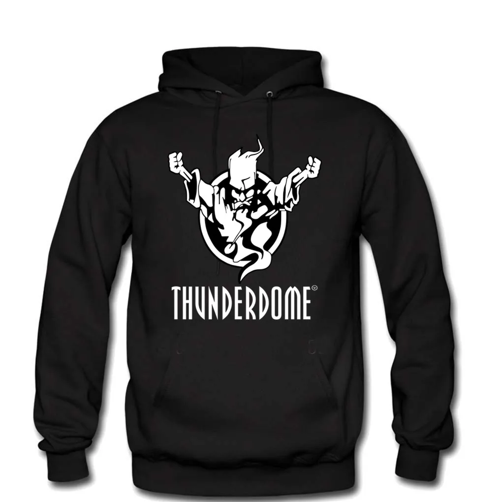 Thunderdome Hardcore зимняя мужская толстовка с капюшоном толстовки Харадзюку 80s 90s толстовка подарок бойфренду на день рождения Прямая