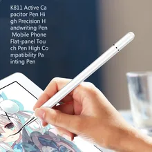 Конденсатор карандаш тонкая головка Живопись Мобильный телефон плоский панель общего Android пассивная ручка для письма