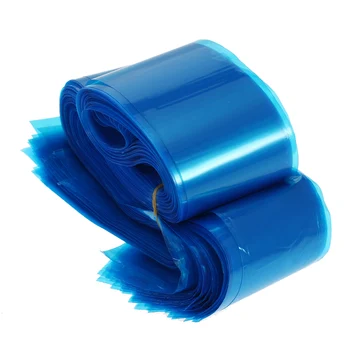 

Plastic 100Pcs Blue Tattoo Clip Cord Sleeves Bags Disposable Covers for Tattoo Machine Accessory Covers Bags Supply Tattoo Tools