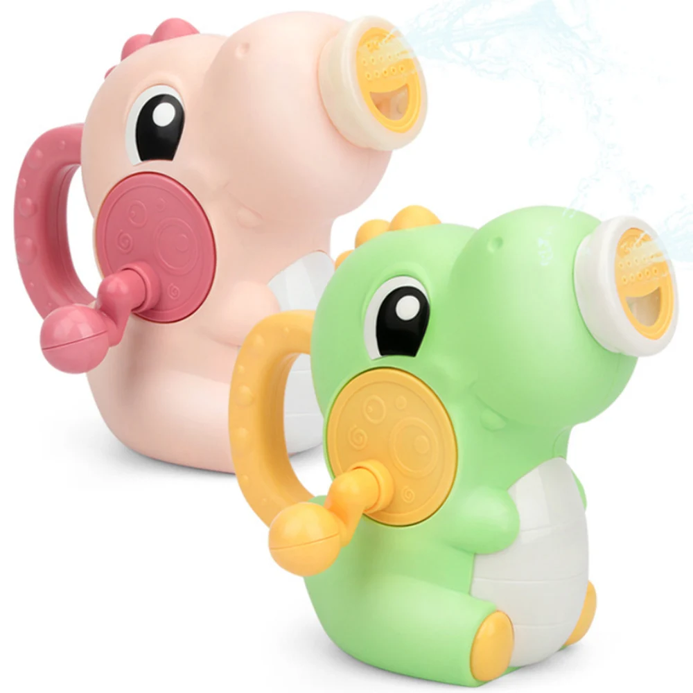 Детские игрушки для ванной, игрушки для ванной, детские игрушки-Динозавры с водной струей, игрушки для малышей, мягкие резиновые игрушки для игры в животных, игрушки для ванной