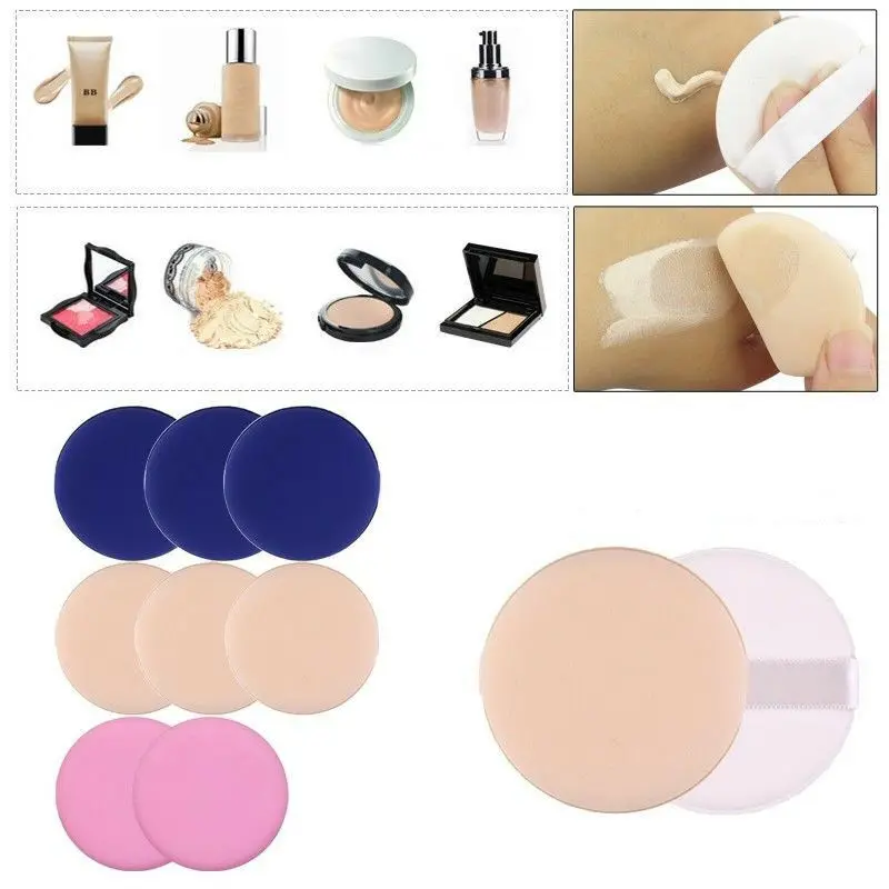 Воздушная подушка слойка без латекса двойного назначения BB крем круглая губка слойка инструмент для макияжа