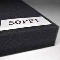 aquarium accessories Practical Biochemical decoration Cotton Sponge Aquarium Filter Fish Tank Pond Black Foam sponge Tank 2