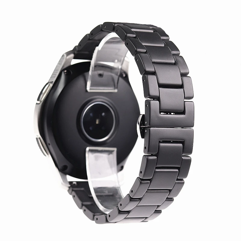 20mm 22mm Ceramic Strap For Samsung Galaxy Watch4 Active2 42mm 44mm 45 46mm AMAZFIT Suunto Huawei Watch Gt2 Bracelet Belt Band