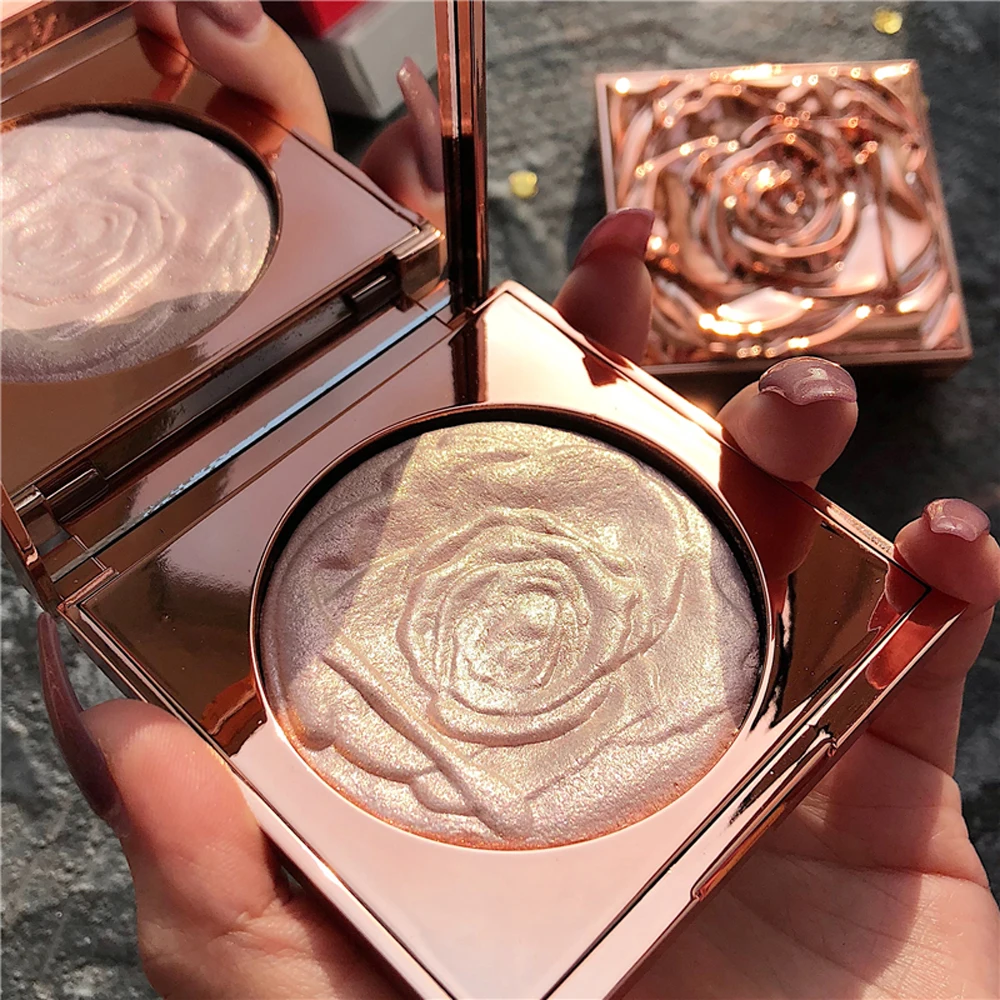 NOVO Rose Форма хайлайтер порошок для лица Осветление и ремонт жемчужный жемчуг
