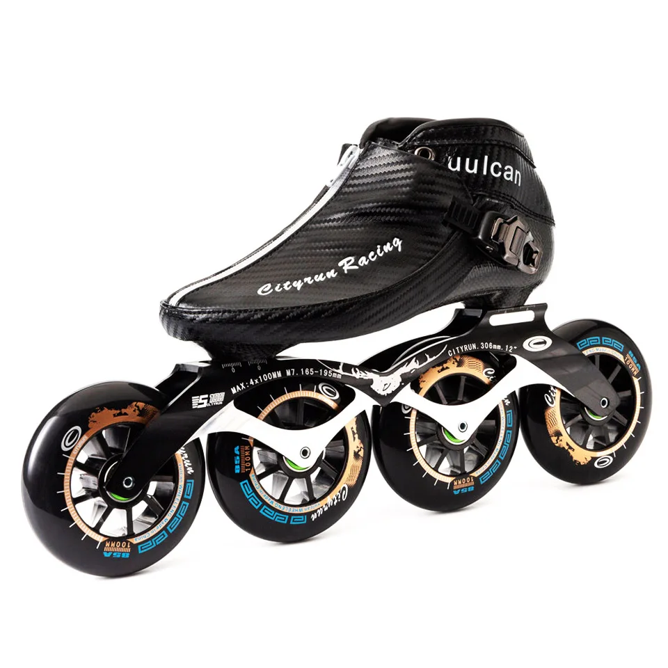 2019 Cityrun Speed Inline Skates Carbon Fiber Professional Competition