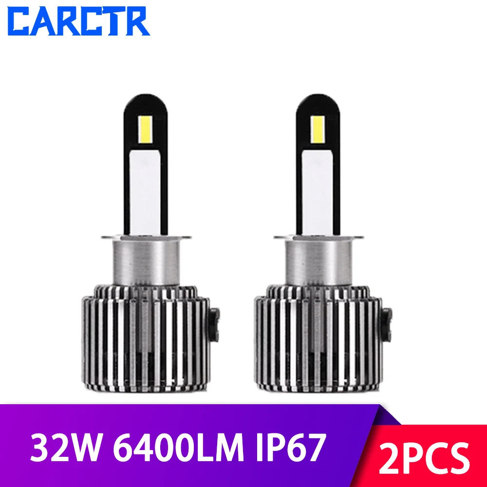 

New High Power Chip LED Headlight Bulbs for Car H1 H3 H4 Led Bulbs H7 H9 H11 9005 9006 9012 32W 16-32V Styling Car Lights