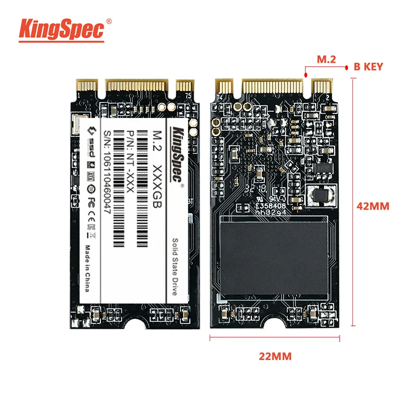 KingSpec M.2 SSD SATA 60 ГБ 120 ГБ 240 ГБ 512 ГБ HDD NGFF SATA SSD HDD m2 SATA 2242 2280 жесткий диск для компьютера ноутбука