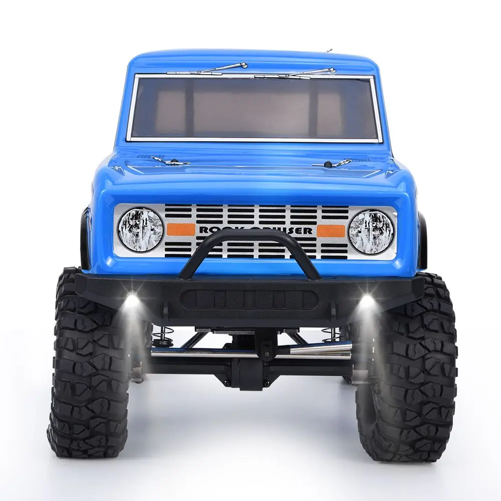 Гоночный автомобиль 1:10 RC электрический внедорожный альпинистский автомобиль металлический луч водонепроницаемый четырехколесный высокоскоростной привод внедорожный автомобиль альпинистский автомобиль - Цвет: Blue