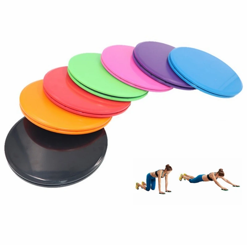 

1Pair Sliding Gliding Discs Fitness Disc Full Body Sport Trainers Core Slider Gliding Discs Yoga Training Exercise Equipment