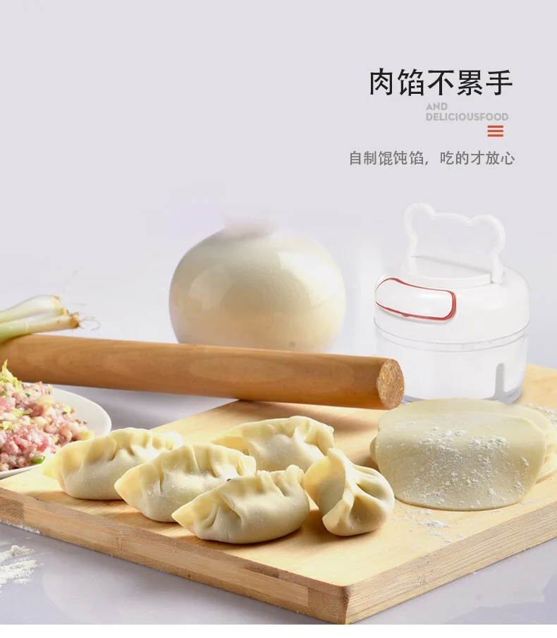 Фарш для чеснока с ручной Потяните фарш для чеснока Мясорубка маленькая ручная рубка кухонный фарш мясорубка