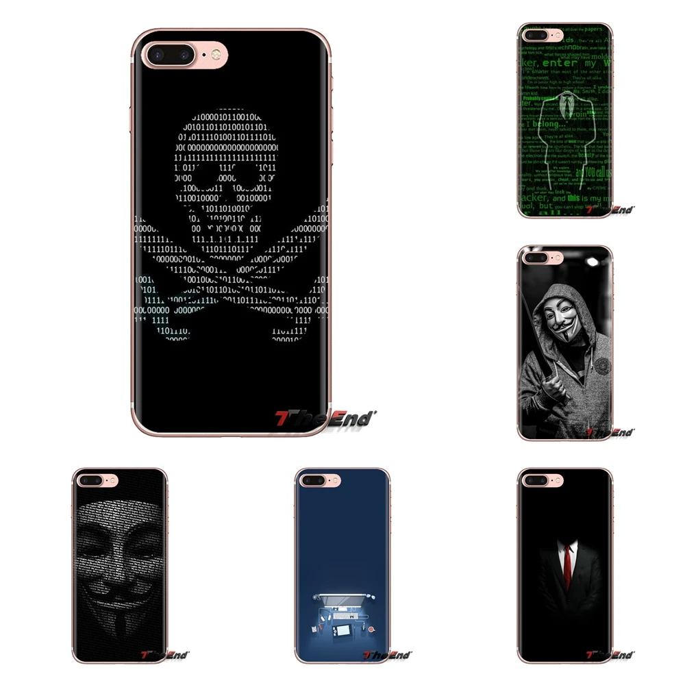 Мягкие прозрачные чехлы Чехлы хакеры обои для iPod Touch Apple iPhone 4 4s 5 5S SE 5C 6 6S 7 8 X XR XS Plus