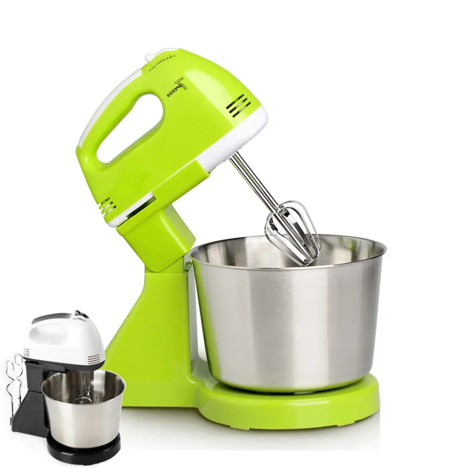 VOGVIGO Electric Food Stand Mixer 7Speed Tilt-Head Stainless Steel Bowl Dough Bread Cake Kitchen Egg Beater Cooking Tools