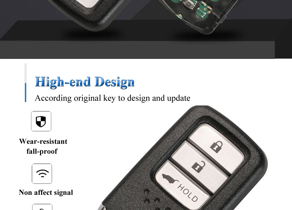 Chiave/Telecomando Per Honda Crv 2015-2017 3 Button Keyless Entry 434 Mhz Id47 Pcf7938 Chip 72147-toa-h31 Smart Remote Chiave - Honda - H97028eaf15fd4b1e9121bf262f9856a3z