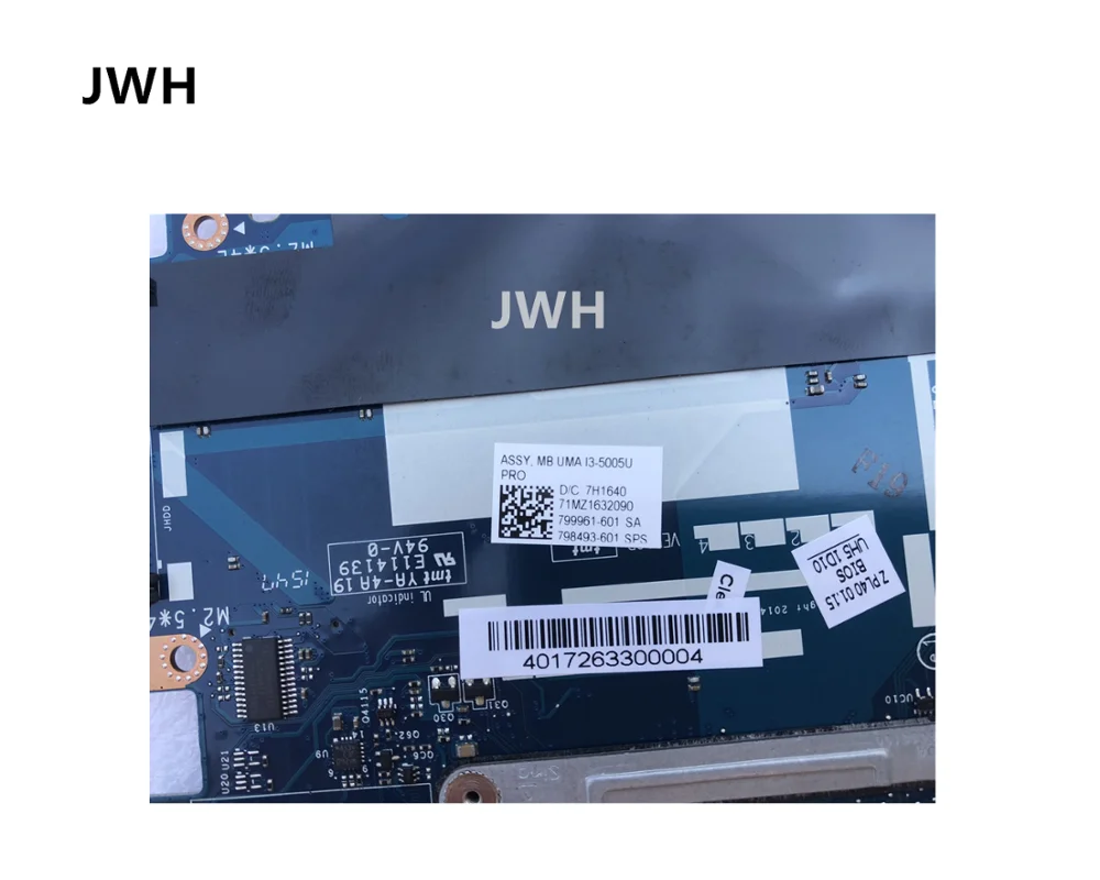 Для hp ProBook 440 G2 материнская плата LA-B181P I3-5005U 798493-001 798493-501 798493-601 тестирование работы