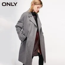 ONLY женское осенне-зимнее двустороннее шерстяное пальто | 11844S503