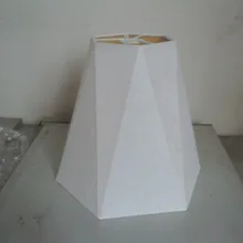 Производители поставляют торшер настенная лампа прикроватная белая полигон креативный тканевый оттенок