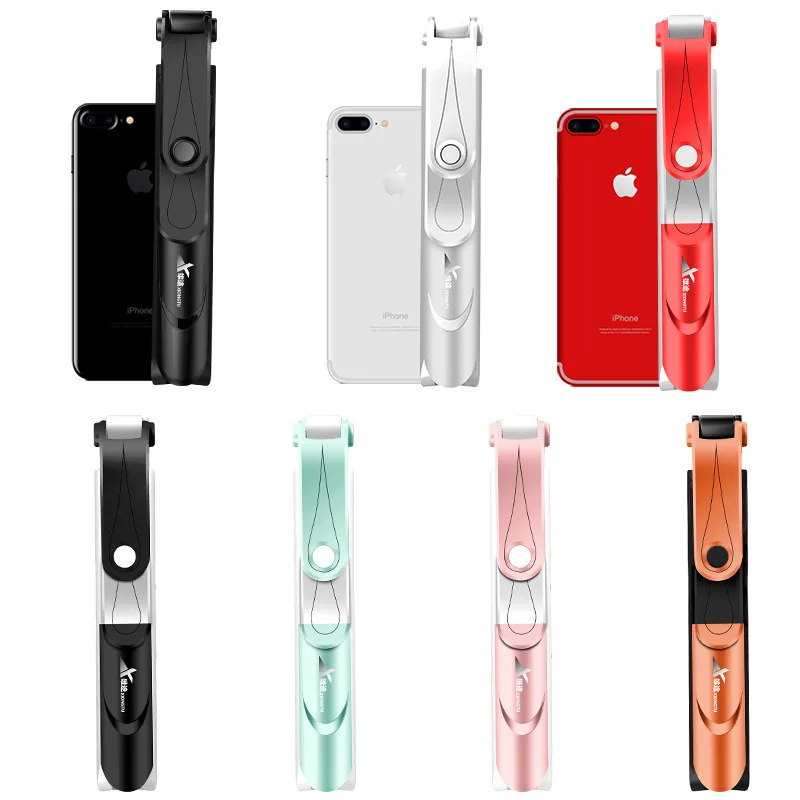 

New Style Selfie Stick Tripod One-piece Bluetooth Remote Control Universal Handphone XT9 Horizontal And Vertical One-piece Bluet
