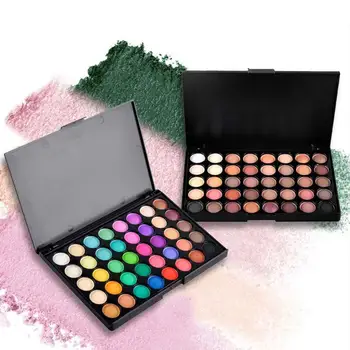 

40 Colors Matte Shimmer Eyeshadow Makeup Palette Earth Color Eye Shadow Pallete Pearl Long Lasting Makeup Cosmetic Set