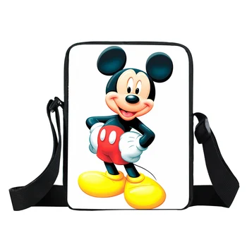 

Women Messenger Bags 3D-Printing Mickey And Minnie Photo Shoulder Bag Handbags Cute Photo Children Crossbody Bag Bolsos Mujer Q5