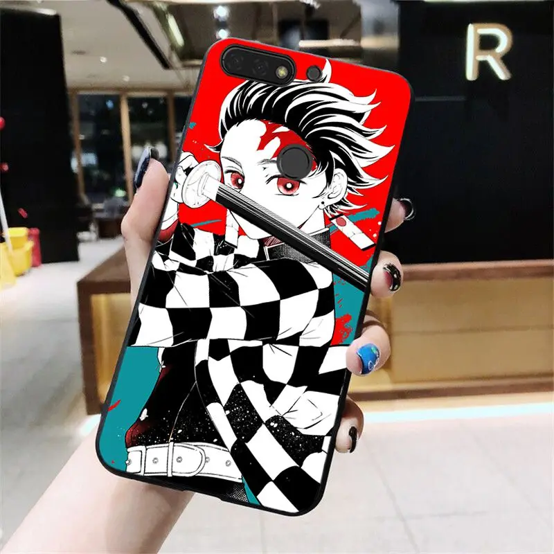 MaiYaCa Япония Kamado Nezuko Kimetsu No Yaiba демоническая убийца телефонная Аза для Huawei Honor 8X 9 10 20