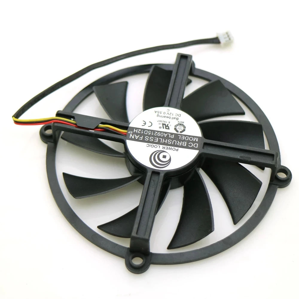 PLA09215D12M PLA09215D12H 12V 0.55A Dataland HD5850 HD5870 HD5830 ׷ ī ð 