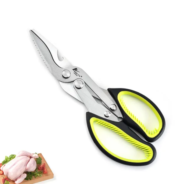 Stainless Steel Kitchen Scissors Cutter Knife Board Kitchen Vegetable
