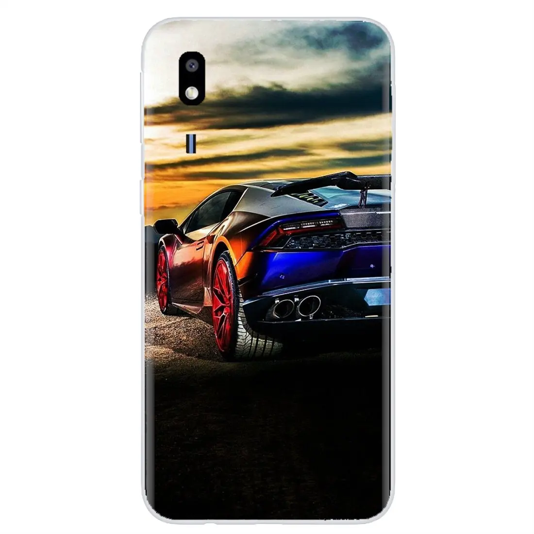 Для Samsung Galaxy J1 J2 J3 J4 J5 J6 J7 J8 Plus Prime 2015 Красный спортивный Авто классический