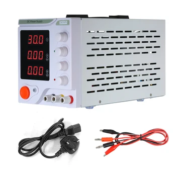 

Adjustable Laboratory Regulated DC Power Supply Switching Power 3 Digits Display LED 0-30V 0-5A High Precision Electrical Source