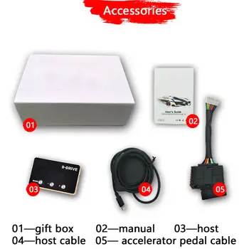 

For Dodge RAM Ford Chevrolet Throttle Controller Acceleration 9 Drive 9-Mode Electronic Throttle