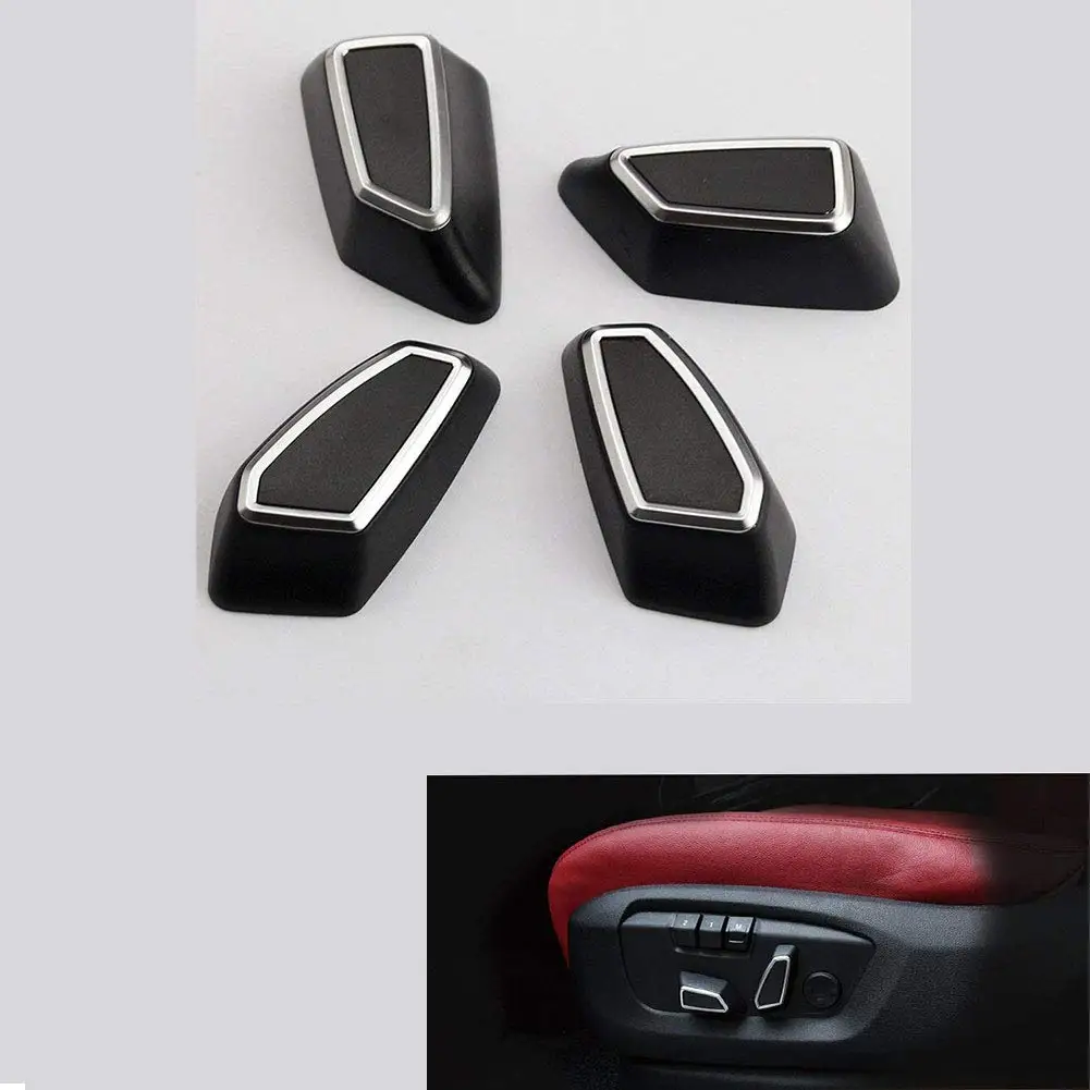

for BMW 1 Series 3 Series 4 Series 5 Series New X3 Seat Adjustment Button Cover Trim Decoration Cover, ABS Plating