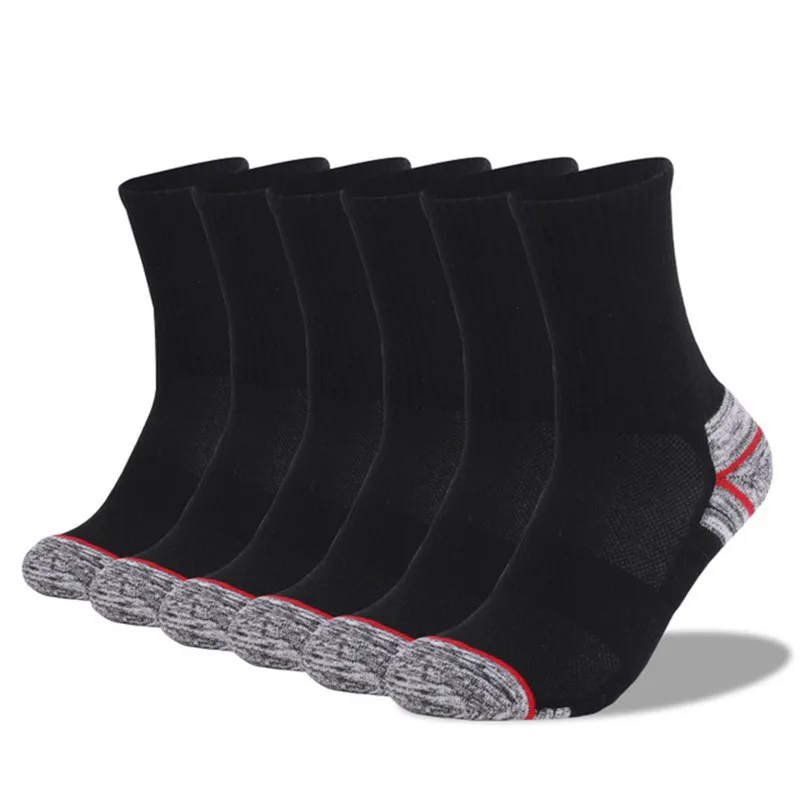 Winter Hiking Socks Thermal Breathable Cotton Cushion For Men Women