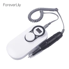 Foreverlily дрель для ногтей 30000 об/мин портативный Перезаряжаемый педикюр сильная полировка электрическая машина для маникюра инструменты для ногтей