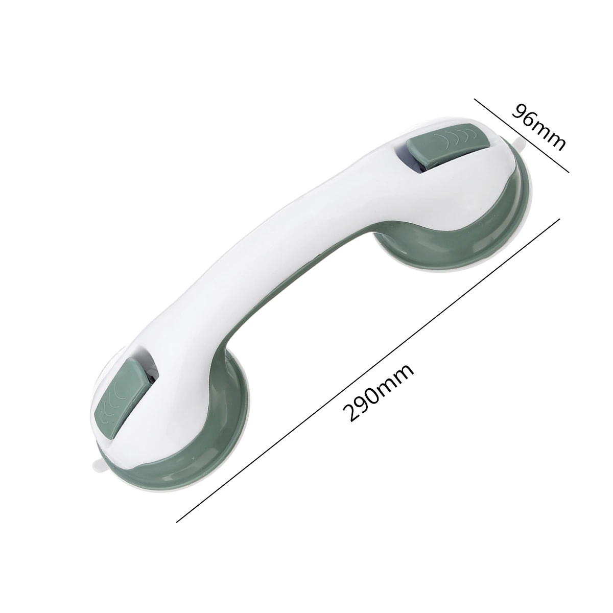 Description Picture 5 of item2PCS Grab Bar Bathroom Suction Cup Handle Toilet Bath Shower Tub Bathroom Shower Grab Handle Rail Grip for Elderly Safety