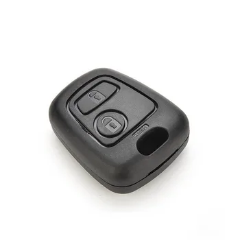 

dropshipping New Case 2 Buttons Remote Key Case Shell Cover Housing Fob for Peugeot 107 207 307 407 106 206 306 406 OE88