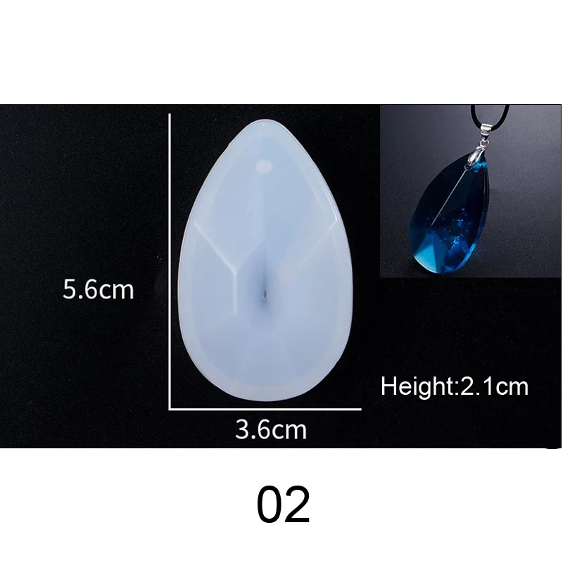 Popular1PC 3D кулон DIY ожерелье ювелирные изделия формы подвески со шкалой из кристаллов Ювелирные изделия смолы формы для ювелирных изделий инструмент