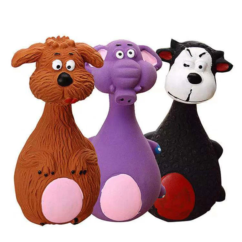 Звучащая и кусательная мультяшная молярная латексная игрушка zuignap bal игрушка для собак мяч игрушка для собак spielzeug hund игрушки для собак устойчивые к укусам маленькие