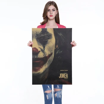 

1PC Nostalgia Kraft Paper Movie Poster Art Wallpaper Home Room Wall Decoration Fashion Painting Cafe Interior Decoration Poster