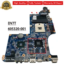 605320-001 материнская плата для HP DV7 DV7T DV7-4000 серийная материнская плата для ноутбука рабочий