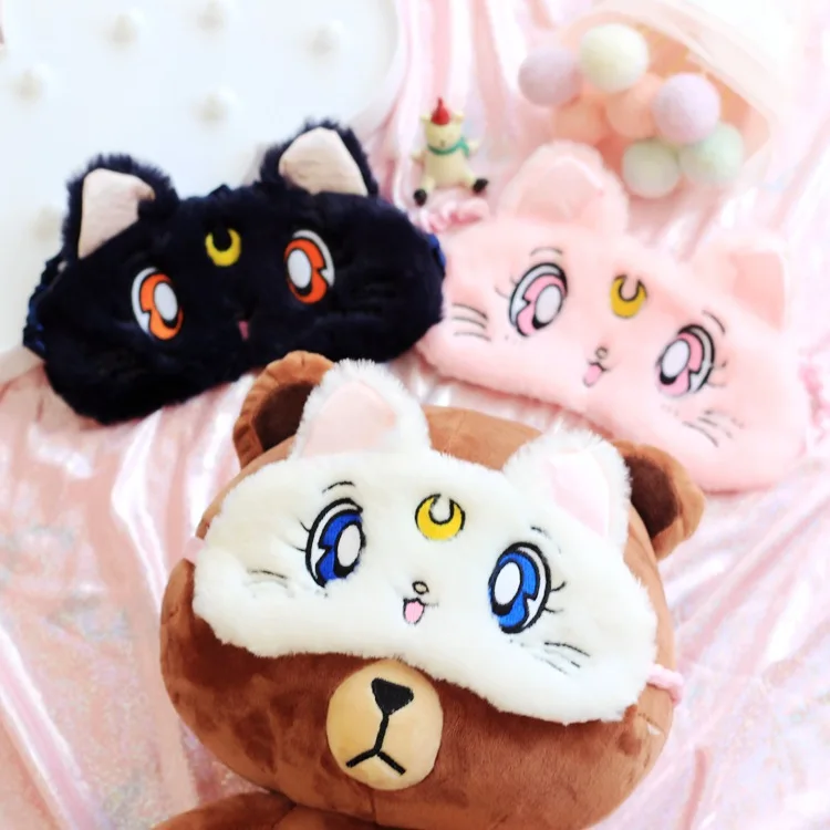 

Cartoon Eye Patch Pretty Girl Warrior Luna Shading Sleep Eye Patch