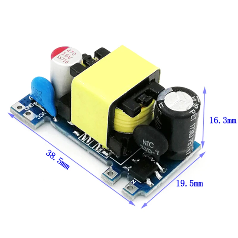 1PC AC 110V 220V 230V To 5V 12V 24V Switching Converter AC-DC Power Supply Module | Обустройство дома