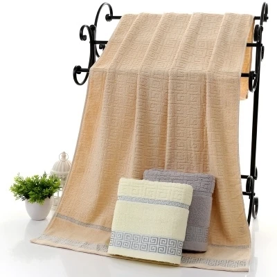 HOT Cotton Gilding Geometric Pattern Solid Color Men's Soft Washcloth Travel Hotel Camping Portable Towel Gym Sports Towel Gift