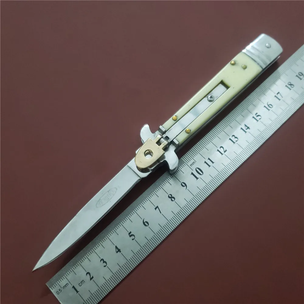 Белый BENYS классический-4 Карманный Нож EDC режущие инструменты - Цвет: Белый