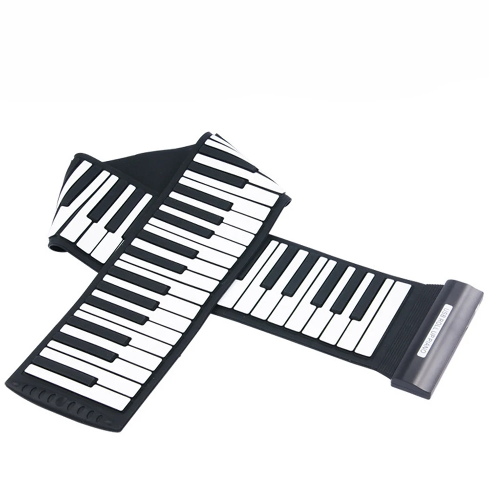 Гибкая запись USB интерфейс силиконовая мягкая музыка рулон пианино электронная клавиатура 88 ключ MIDI выход Начинающий с динамиком